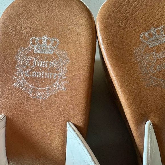 Juicy Couture Silver and Brown Flip-Flops - Picture 2 of 7